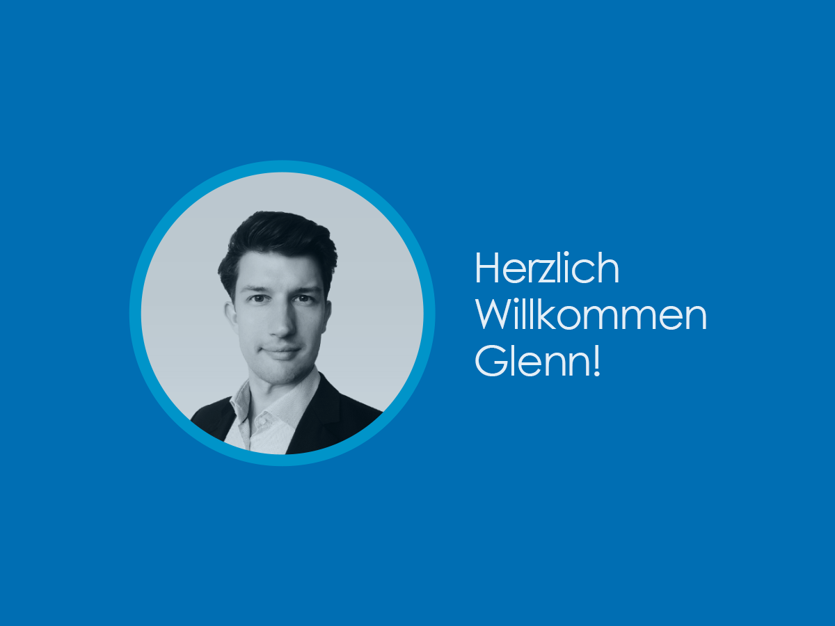 Willkommen im Team, Glenn!